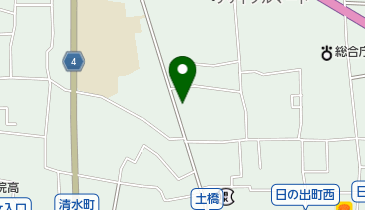 シャルマン美容室の地図画像