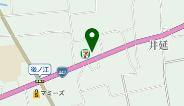 コインランドリーふわふわランドの地図画像