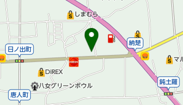 雨森理容室の地図画像