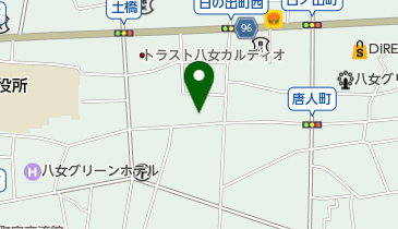 髪きりむしの地図画像