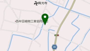 久保一織物株式会社の地図画像