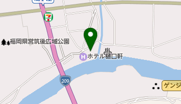 グロワール・ケア・マンション船小屋の地図画像