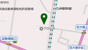 三愛オブリガス九州株式会社 筑後支店の地図画像