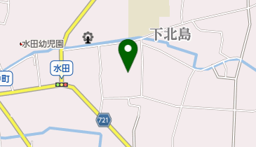 筑後市立 上北島教育集会所の地図画像