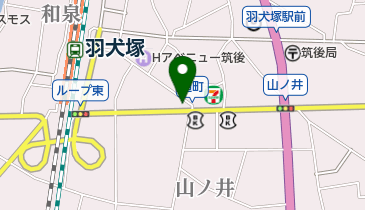 若菜呉服店の地図画像