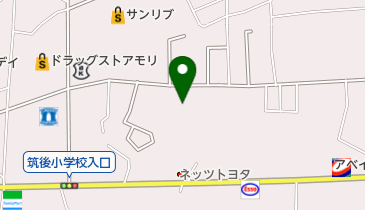 深町酒店の地図画像