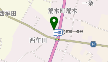 馬場食料品店の地図画像