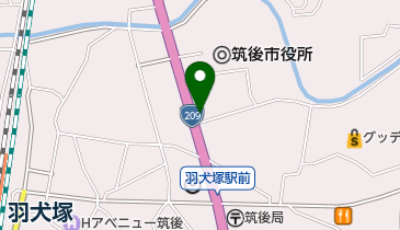 中島寝具店の地図画像