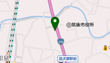 西日本自動車共済協同組合筑後支局の地図画像