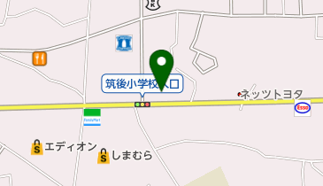芳司材木店の地図画像