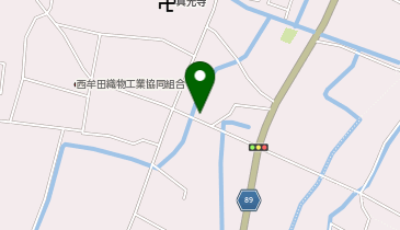 ヘアーサロン田中の地図画像