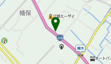 サイクルショップ遠藤の地図画像