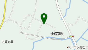 大川市ガス事業協組の地図画像