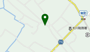 鶴新商店の地図画像