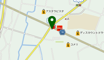 きのした美容室の地図画像