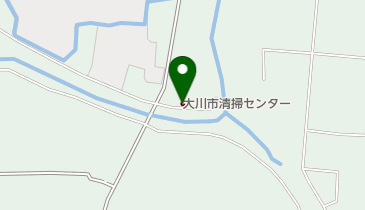 大川市役所 環境課の地図画像