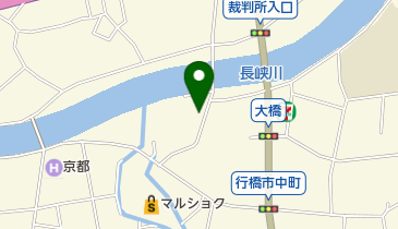 岡田五郎ガラス店の地図画像