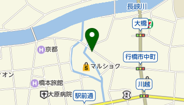 石田荒物店の地図画像