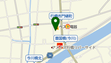 行橋カトリック教会の地図画像