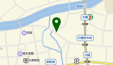 山高精肉店の地図画像