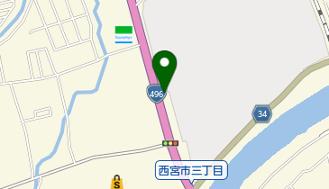 北田整骨院の地図画像