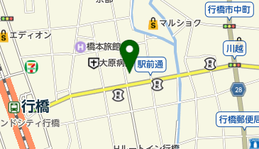 にしだ化粧品店の地図画像