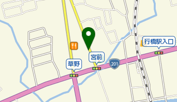 菜のはな薬局の地図画像