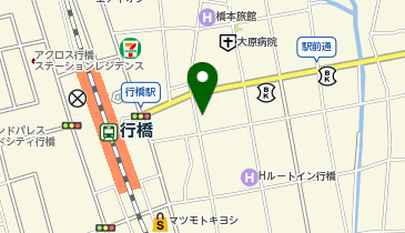 呑河豚の地図画像