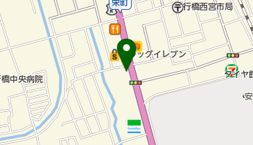 ビッグベアーズ・ピザ行橋店の地図画像