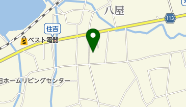 森田ガラス店の地図画像