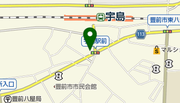 上森印刷所の地図画像