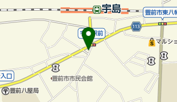 豊前ダンシングスポーツクラブの地図画像