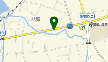 洋裁の店ありよしの地図画像