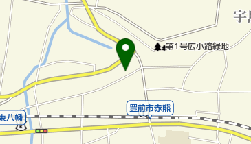 ビューティーサロンアイの地図画像