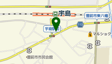 岩泉酒店の地図画像