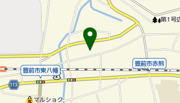 フラワー是木の地図画像