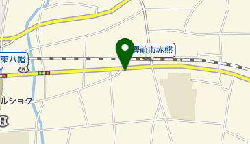 豊前造花の地図画像