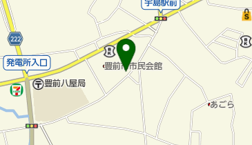 坪根時計眼鏡店の地図画像