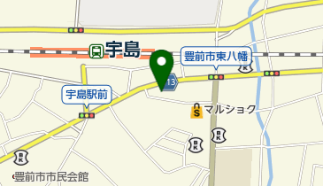 なでしこ美容室の地図画像