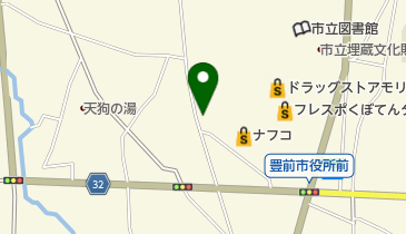 ヘアーメイクルームタカノの地図画像