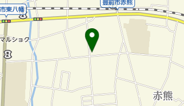 カットインやまさきの地図画像