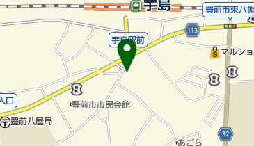 ヘアーサロンいまむらの地図画像