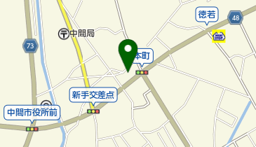 無法松中間店の地図画像