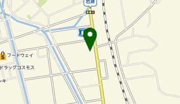 青い鳥クリーニング中間工場の地図画像