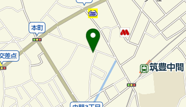 元嶋青果中尾店の地図画像