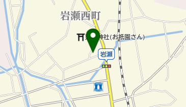 いわせ美容室の地図画像