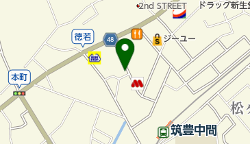 東京堂美容室の地図画像