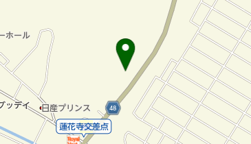 バグジー 中間店の地図画像