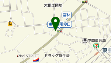 アフラック・オリックス生命代理店ライフ・イズの地図画像