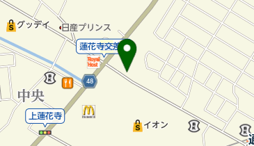 ヘアー倶楽部カケハシ 通谷店の地図画像